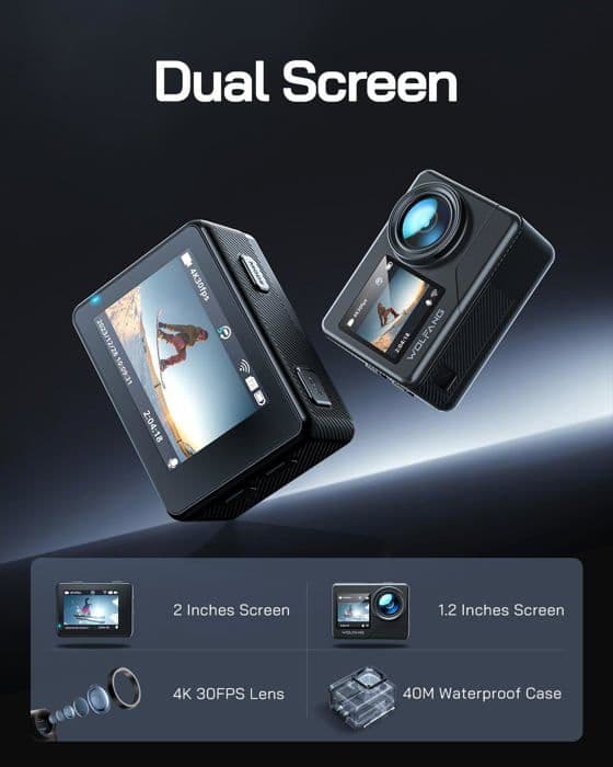 Kamera sport - frontkamera Wolfang - GB1350
