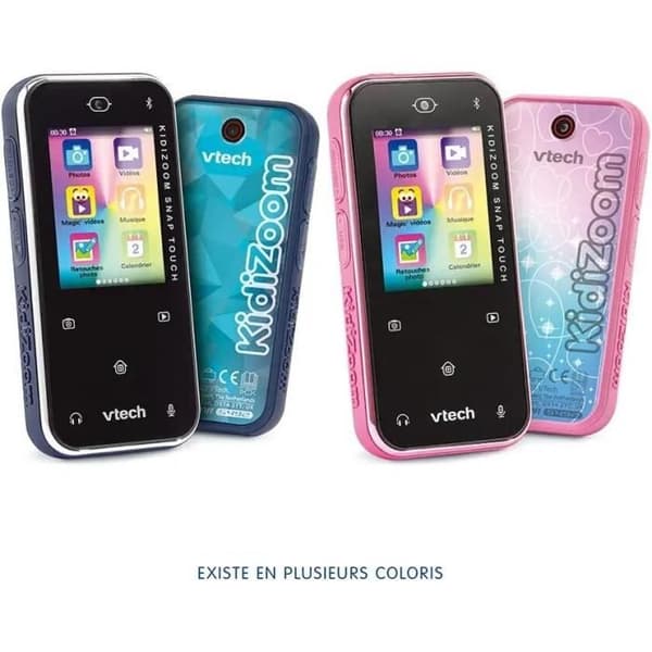 Barnkamera - VTECH - Kidizoom Snap Touch Blue - Dubbellins - 5 megapixlar
