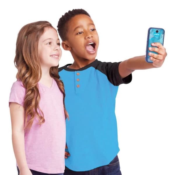 Barnkamera - VTECH - Kidizoom Snap Touch Blue - Dubbellins - 5 megapixlar