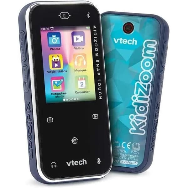 Barnkamera - VTECH - Kidizoom Snap Touch Blue - Dubbellins - 5 megapixlar Blå