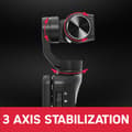 Miniatyrbild 4 av 4: Mini stabiliserad kamera - AgfaPhoto - Realimove MC3X - Full HD-video - LCD-skärm - Wi-Fi