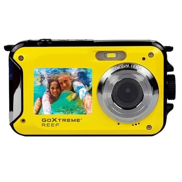 Easypix GoXtreme Reef kompakt digitalkamera - Full HD - 24 MP - Gul Gul