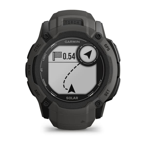Garmin Instinct 2X Solar 2,79 cm (1,1") MIP 50 mm Digitaalinen 176 x 176 pikseliä Kosketusnäyttö Grafiitti GPS (satelliitti)