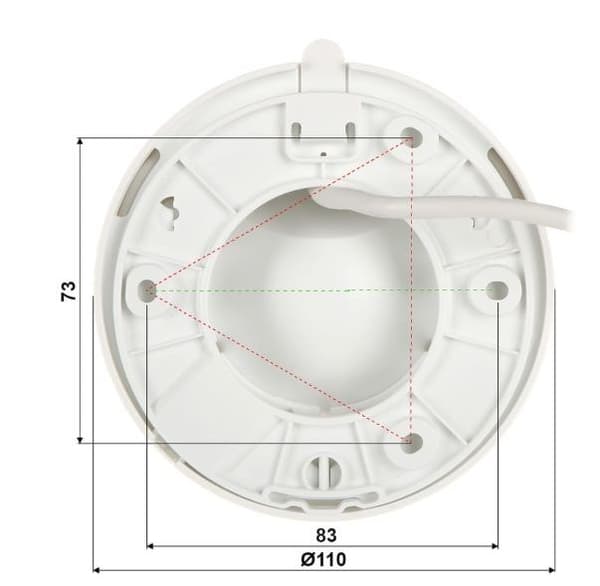 IMOU TURRET SE IP-KAMERA IPC-T22EP-C