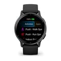 Miniatyrbillede 4 af 8: Garmin Vivoactive 5 3,05 cm (1,2") AMOLED Digital 390 x 390 pixels Touchscreen Sort Wi-Fi GPS (satellit)