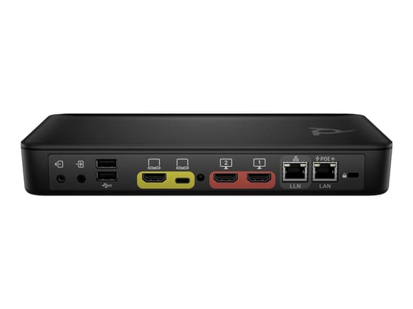 Poly Studio G62 - Videokonferansesystem - Certified for Microsoft Teams, Certified for Poly Video - svart