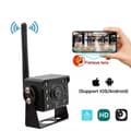 Miniatyrbild 2 av 11: Nattseende vidvinkel WiFi-kamera Vattentät backkamera trådlös för säker körning