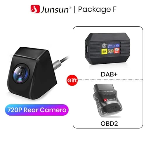 Auton takakamera, 720P resoluutio, ohjausviivat mukana,HS13 DAB OBD2