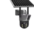 Miniatyrbild 1 av 2: Solarsäkerhetskamera, 8MP HD-upplösning, IP66 väderbeständig,WiFi