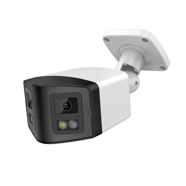IP-kamera, 8MP opløsning, farve natvision,4MP panoramisk kugle, 2.8mm