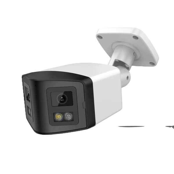 IP-kamera, 8MP opløsning, farve natvision,4MP panoramisk kugle, 2.8mm