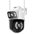 Miniatyrbild 1 av 2: Utomhus WiFi-kamera, dubbellinsdesign, PTZ-rörelse,Hiseeu WS318B