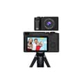Miniatyrbild 3 av 3: Digital kamera Insteen 50 MP Video 4K med stativ svart