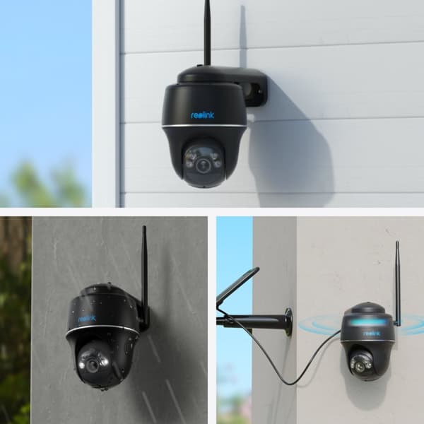 Reolink IP-kamera ARGUS PT 5MP TYP-C svart Batteridriven