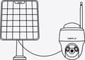 Miniatyrbild 2 av 3: Reolink IP-kamera ARGUS PT 5MP TYP-C svart Batteridriven