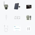Miniatyrbillede 3 af 3: Reolink Go Series G450 med solpanel 2 - 4K 4G LTE PT vildtkamera, dyreregistrering og -genkendelse, 360° visning, 32 GB microSD-kort