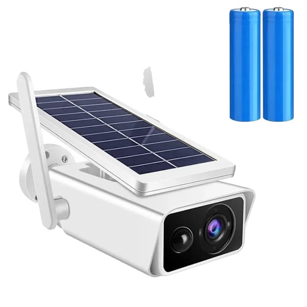 Aurinkokäyttöinen WiFi IP-kamera, 4MP resoluutio, vedenpitävä IP66,4MP Kamera