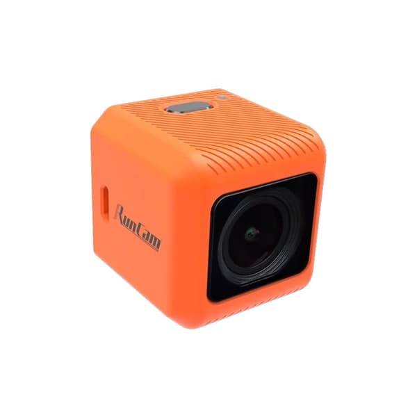 RunCam Actionkamera, 4K-videoupptagning, lätt design, bred 145° FOV,Endast kamera, RUNCAM5 Orange