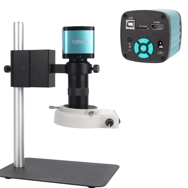 Industriellt mikroskop, 48MP upplösning, 4K videoupptagning,4K HDMI USB-130X4K HDMI USB-130X
