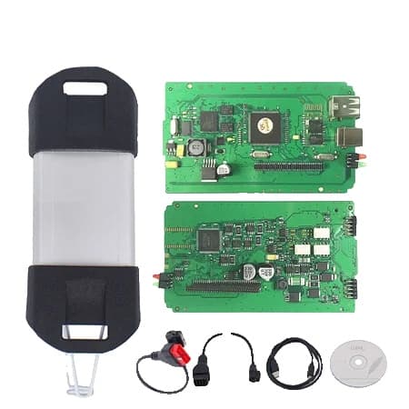 Renault Can Clip V216 Diagnostisk Interface, Guld PCB V178, Fuld Chip+Reprog V191, Normal Chip