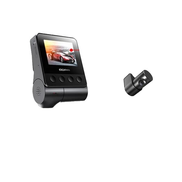 DDPAI Dash Cam, 1944P Sony-sensor, Dubbelkanalsinspelning,Z40 DUAL GPS, Ingen TF-kort