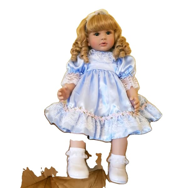 Återfödd Toddler Docka, Mjuk Silikon, Verklighetstrogen, GZ001BZ