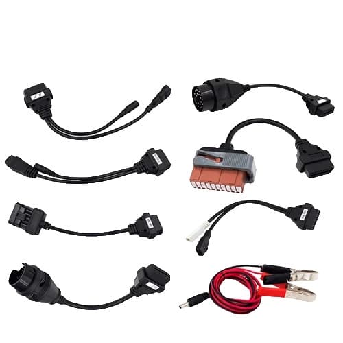 OBD2 Scanner, Nyeste 2021 Version, Understøtter Flere Bil- og Lastbilmodeller, Bil kabler