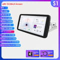 Miniatyrbillede 2 af 2: Bil Multimedieafspiller, 360 graders roterbar, Carplay hovedenhed, 10,33 tommer S1