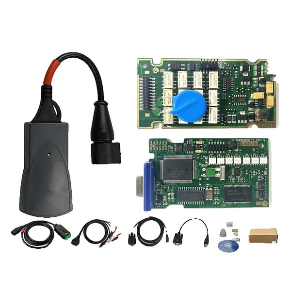 Lexia 3 Fuldt Chip Diagbox V855, OBDII Diagnostisk værktøj, Firmware 921815C, LEIXIA FULL CHIP