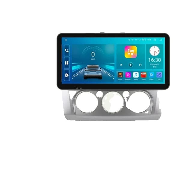 Bilradio, 4G-Lte-forbindelse, Android 12 Gps-navigation, 10,33 tommer S4 sølv