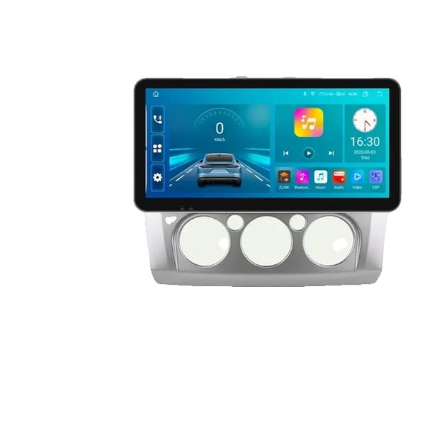 Bilradio, 4G-Lte-forbindelse, Android 12 Gps-navigation, 10,33 tommer S7 Sølv