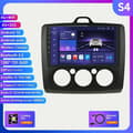 Miniatyrbillede 2 af 2: Bilradio, 4G-Lte-forbindelse, Android 12 Gps-navigation, S4 Sort