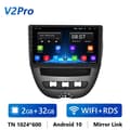 Pikkukuva 2 / 2: Android-autostereo, GPS-navigointi, Carplay-integraatio, 2 32G Vain radio