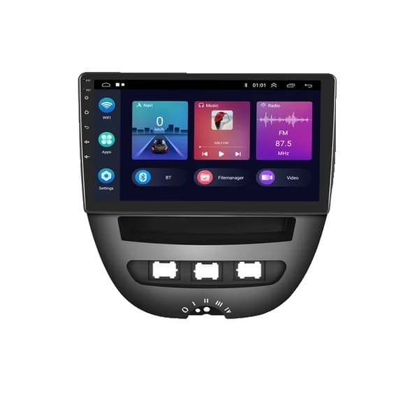 Android bil stereo, GPS navigation, Carplay integration, 2 32G Carplay Cam