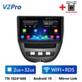 Miniatyrbillede 2 af 2: Android bil stereo, GPS navigation, Carplay integration, 2 32G 12led Cam