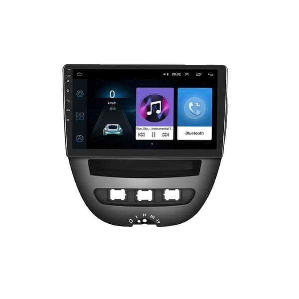 Android bil stereo, GPS navigation, Carplay integration, 1 16G 12led Cam