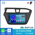Pikkukuva 2 / 2: Carplay Android Autoradio, Carplay-yhteensopivuus, GPS-navigointi, T2 2 64G kamera