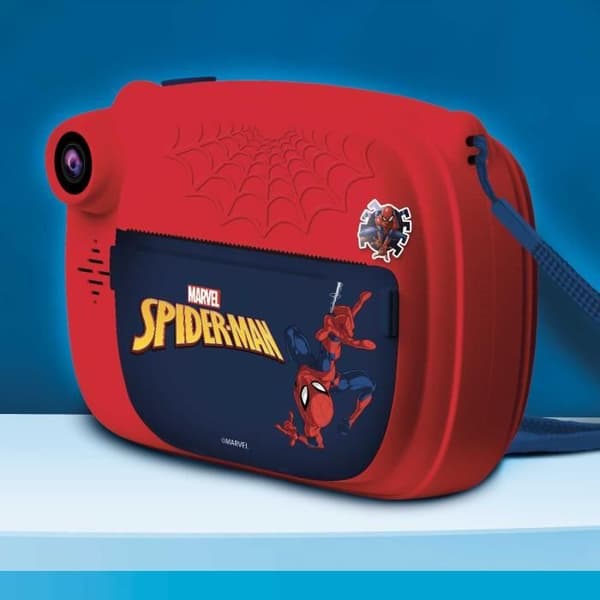 Sofotografisk Kamera - HI TECH - PRINT CAM - SPIDERMAN - Dubbelkamera, Roliga effekter, Sofotografi