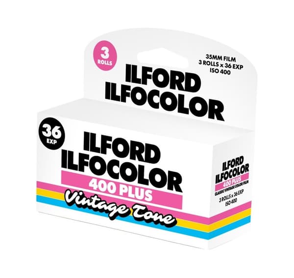 Ilford-kalvo Ilfocolor Plus Vintage Tone 400/36 3kpl