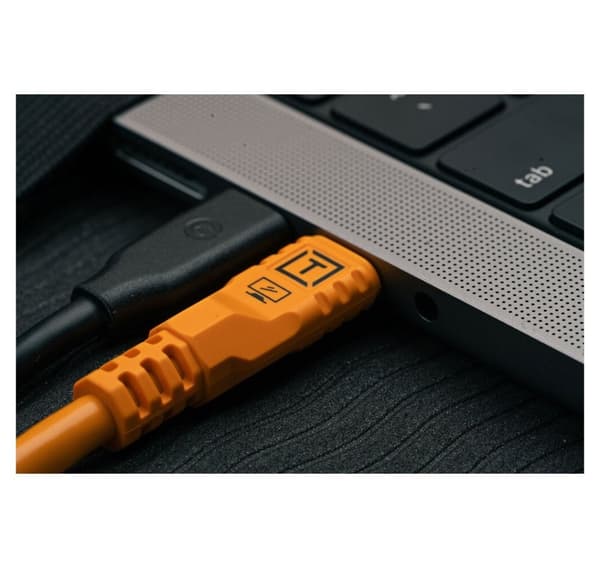 Tether Tools kabel USB-C - USB-C TetherPro Optima 10G 3m, orange