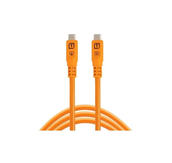 Tether Tools kabel USB-C - USB-C TetherPro Optima 10G 3m, orange