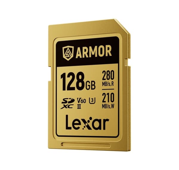 Lexar minnekort SDXC 128GB Armor Gold UHS-II U3