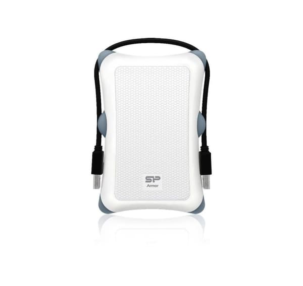 Silicon Power extern hårddisk 1TB Armor A30, vit