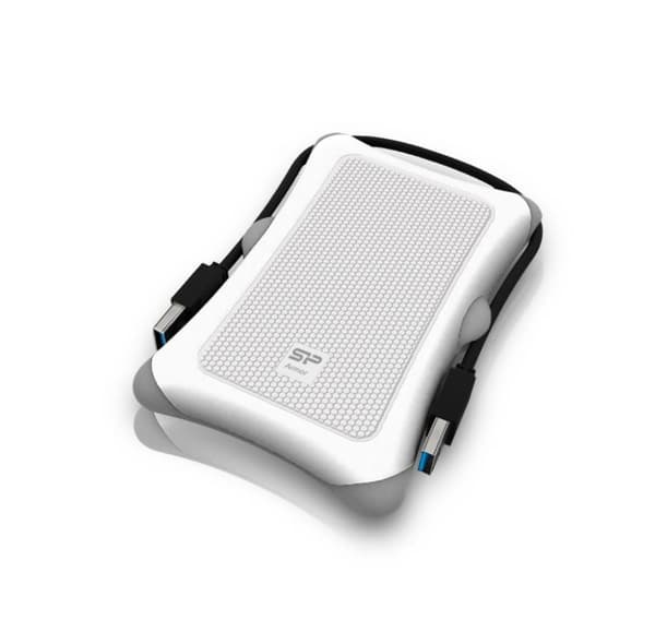 Silicon Power extern hårddisk 1TB Armor A30, vit