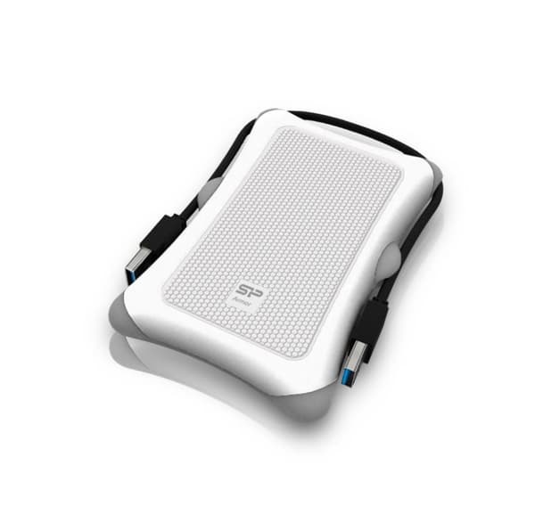 Silicon Power extern hårddisk 1TB Armor A30, vit
