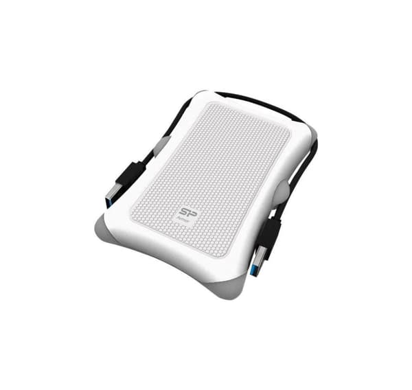Silicon Power extern hårddisk 1TB Armor A30, vit