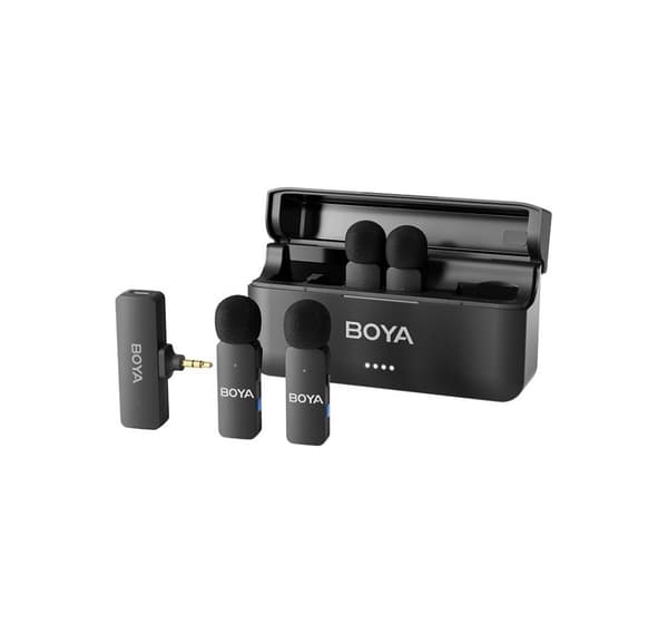 Boya trådlös mikrofon BY-V4 3,5 mm