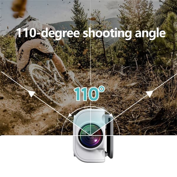 Videokamera Briller Kamera IPS Skærm WIFI APP Kontrol 2.7K Ultra HD