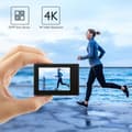 Miniatyrbild 2 av 4: Kamera Sport AKASO Brave 4 Svart Vattentät 4K WiFi 20MP Actionkamera Sport Stabilizer Ultra HD LCD Skärm Bredvinkel 170 Grader