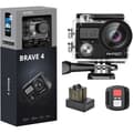 Miniatyrbild 1 av 4: Kamera Sport AKASO Brave 4 Svart Vattentät 4K WiFi 20MP Actionkamera Sport Stabilizer Ultra HD LCD Skärm Bredvinkel 170 Grader